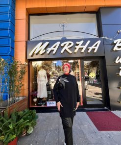 SENTEZ Deri Pantolon